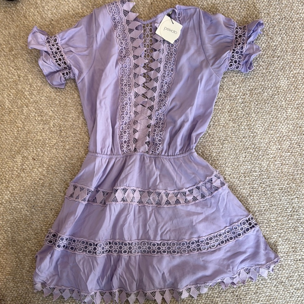 Peixoto Ora Dress, lavender, size S, NWT